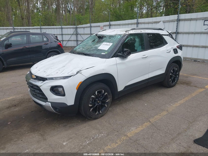 2023 Chevrolet Trailblazer VIN KL79MPSL6PB092058 IAAI salvage auction — LEFT & RIGHT, Scrap (Michigan), sold $1,250 on 2026-07-06 (photo 2)