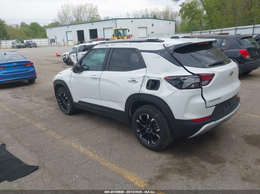 2023 Chevrolet Trailblazer VIN KL79MPSL6PB092058 IAAI salvage auction — LEFT & RIGHT, Scrap (Michigan), sold $1,250 on 2026-07-06 (photo 3)