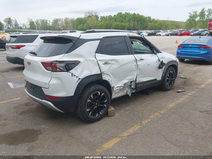 2023 Chevrolet Trailblazer VIN KL79MPSL6PB092058 IAAI salvage auction — LEFT & RIGHT, Scrap (Michigan), sold $1,250 on 2026-07-06 (photo 4)