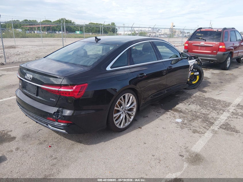 2019 Audi A6 VIN WAUM2AF25KN021780 IAAI salvage auction — FRONT END, Salvage (Illinois), sold $6,000 on 2026-07-21 (photo 4)