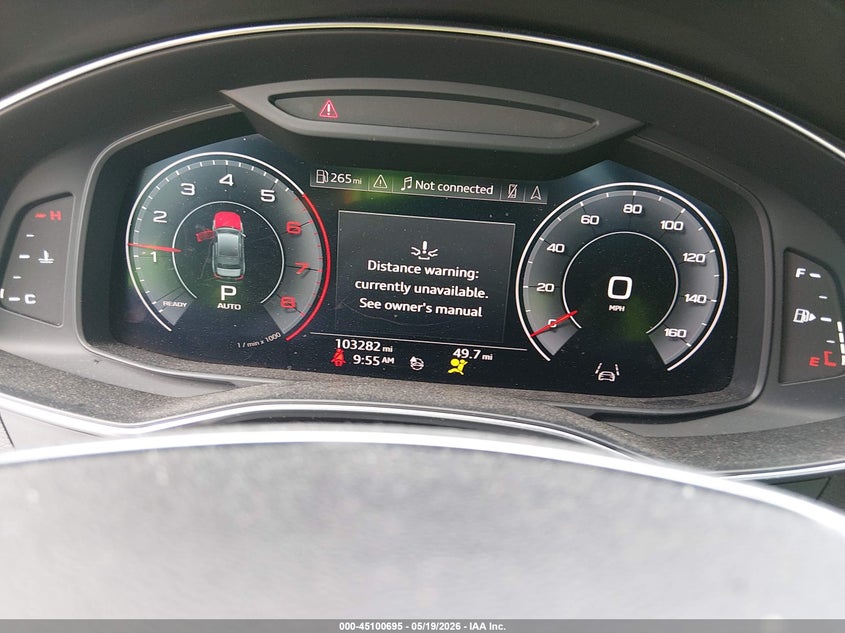2019 Audi A6 VIN WAUM2AF25KN021780 IAAI salvage auction — FRONT END, Salvage (Illinois), sold $6,000 on 2026-07-21 (photo 7)