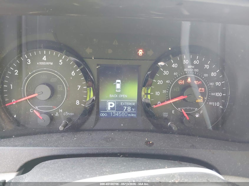 2017 Toyota Sienna VIN 5TDKZ3DC8HS829833 IAAI salvage auction — LEFT REAR, Salvage - 75% Or Less (Maryland), sold $2,650 on 2026-07-21 (photo 7)