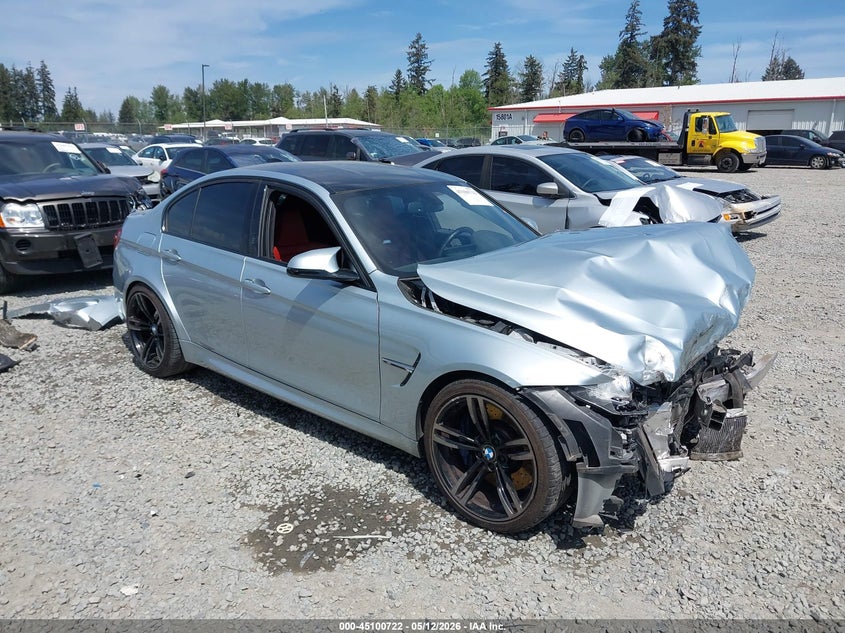 2016 BMW M3 VIN WBS8M9C53G5D31618 — IAAI salvage auction photo