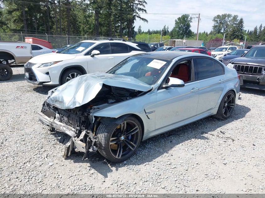 2016 BMW M3 VIN WBS8M9C53G5D31618 IAAI salvage auction — FRONT END, Bill Of Sale (Washington), sold $9,400 on 2026-07-29 (photo 2)