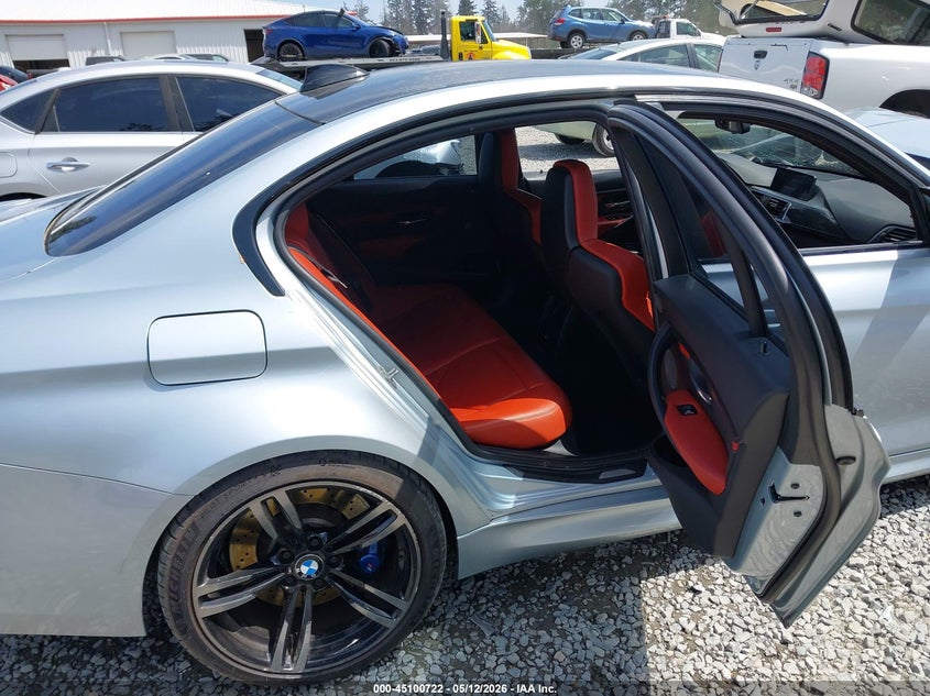 2016 BMW M3 VIN WBS8M9C53G5D31618 IAAI salvage auction — FRONT END, Bill Of Sale (Washington), sold $9,400 on 2026-07-29 (photo 8)