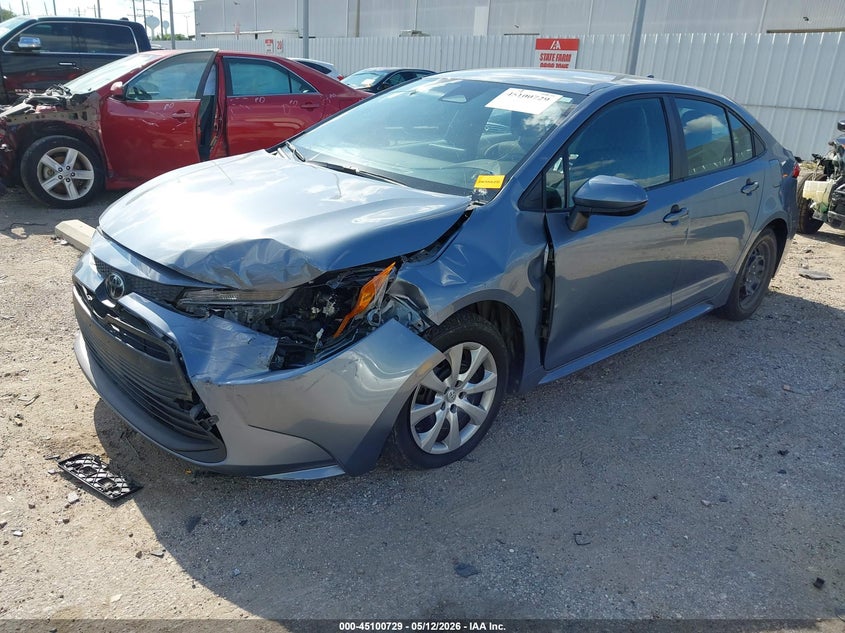 2025 Toyota Corolla VIN 5YFB4MDEXSP238862 IAAI salvage auction — LEFT FRONT, Original (Texas), sold $8,250 on 2026-07-23 (photo 2)