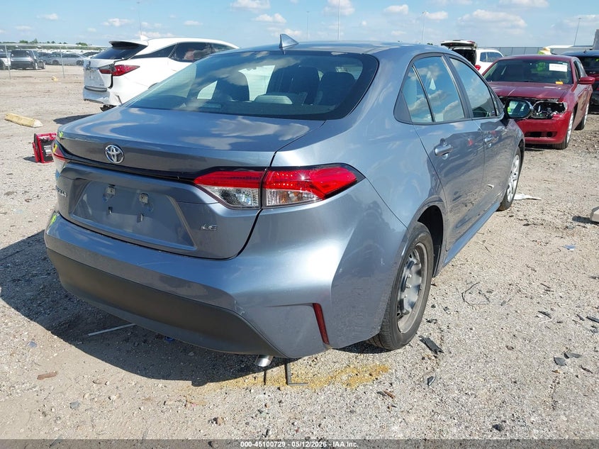 2025 Toyota Corolla VIN 5YFB4MDEXSP238862 IAAI salvage auction — LEFT FRONT, Original (Texas), sold $8,250 on 2026-07-23 (photo 4)