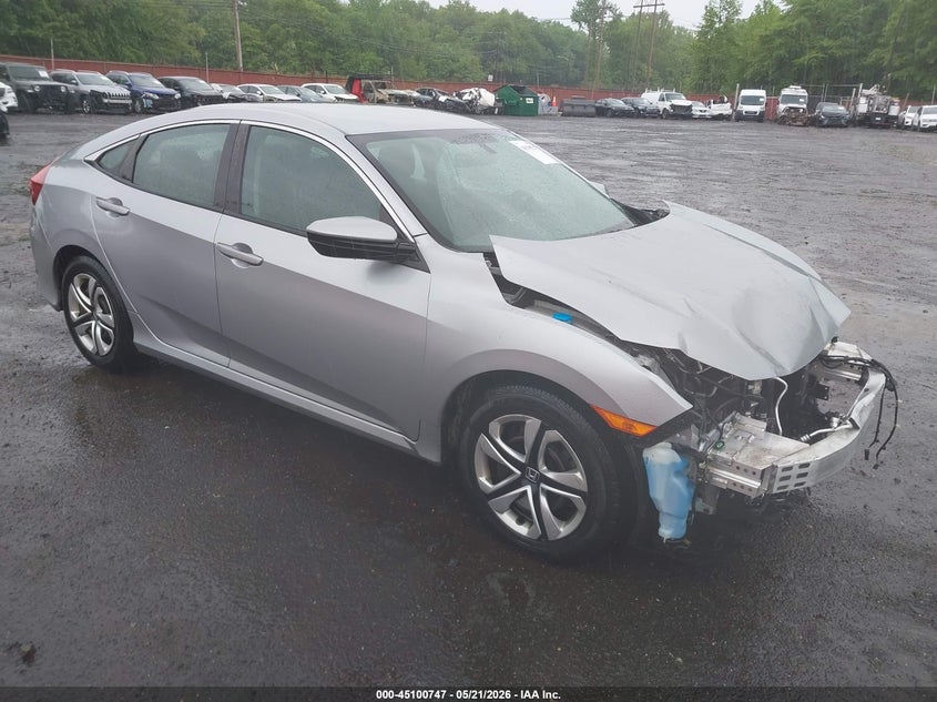 2018 Honda Civic VIN 2HGFC2F50JH573950 IAAI salvage auction — FRONT END, Salvage (Idaho), sold $2,100 on 2026-07-19 (photo 1)