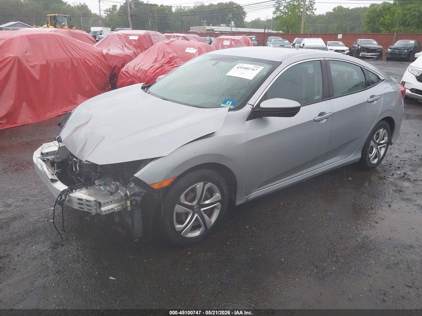 2018 Honda Civic VIN 2HGFC2F50JH573950 IAAI salvage auction — FRONT END, Salvage (Idaho), sold $2,100 on 2026-07-19 (photo 2)