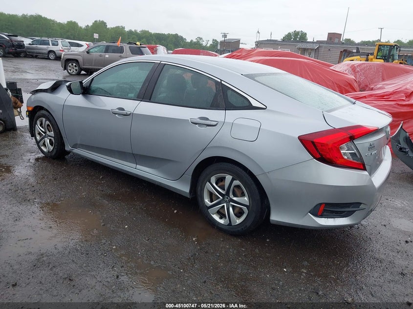 2018 Honda Civic VIN 2HGFC2F50JH573950 IAAI salvage auction — FRONT END, Salvage (Idaho), sold $2,100 on 2026-07-19 (photo 3)