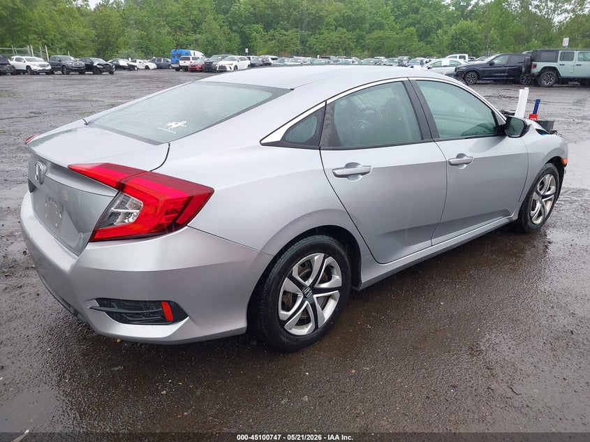 2018 Honda Civic VIN 2HGFC2F50JH573950 IAAI salvage auction — FRONT END, Salvage (Idaho), sold $2,100 on 2026-07-19 (photo 4)