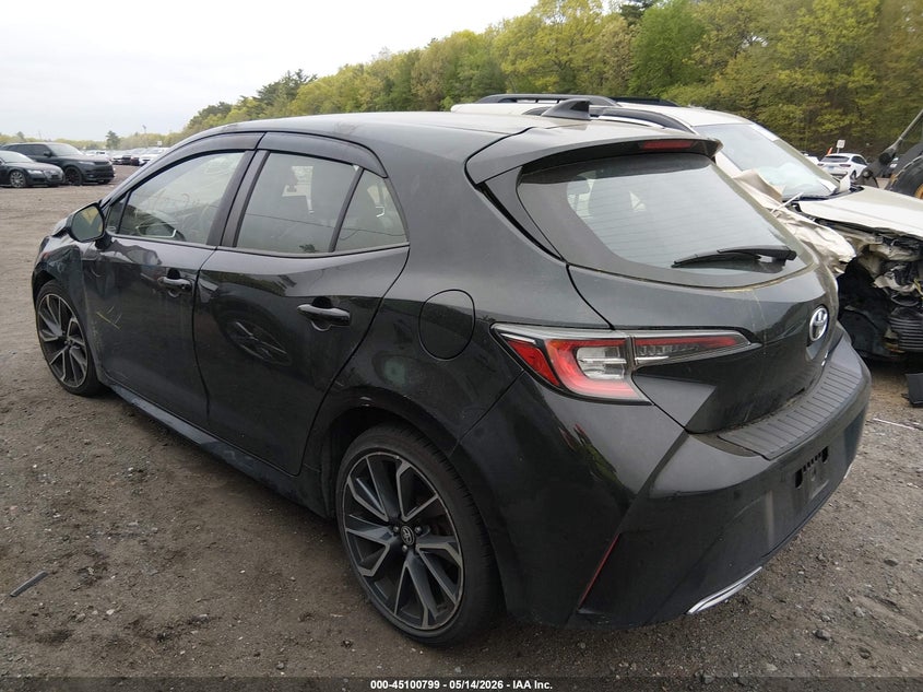 2019 Toyota Corolla VIN JTNK4RBE6K3025685 IAAI salvage auction — FRONT END, Salvage (Massachusetts), sold $2,750 on 2026-07-21 (photo 3)