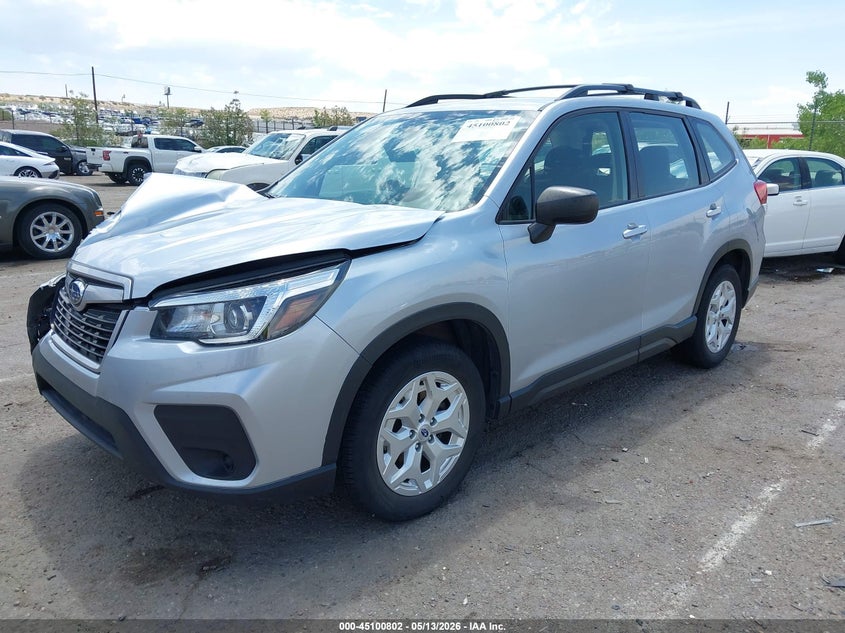2019 Subaru Forester VIN JF2SKACC7KH471213 IAAI salvage auction — FRONT END, Salvage (New Mexico), sold $1,400 on 2026-07-20 (photo 2)