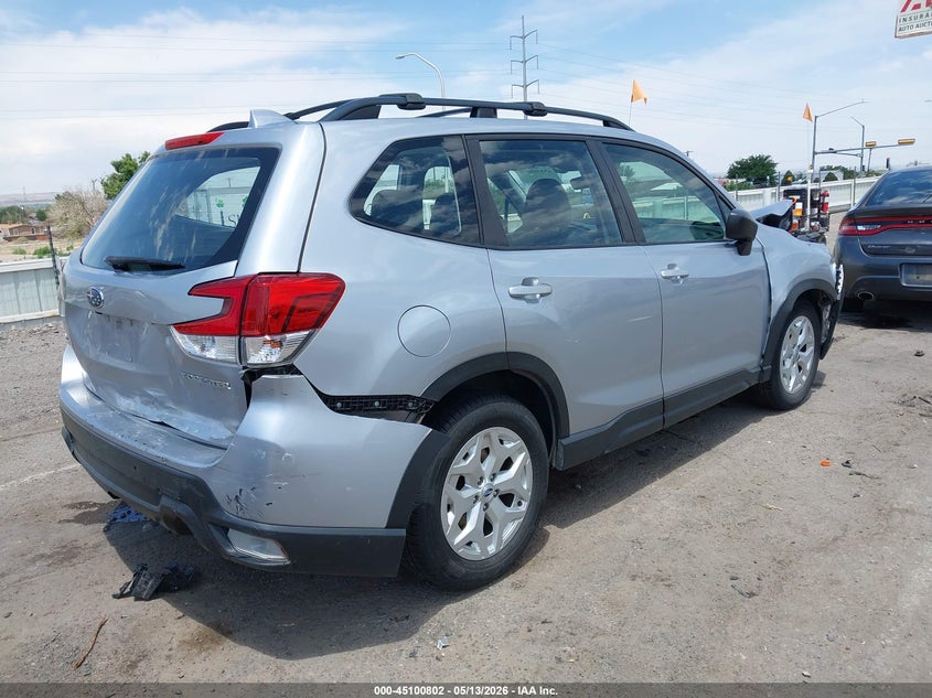 2019 Subaru Forester VIN JF2SKACC7KH471213 IAAI salvage auction — FRONT END, Salvage (New Mexico), sold $1,400 on 2026-07-20 (photo 4)