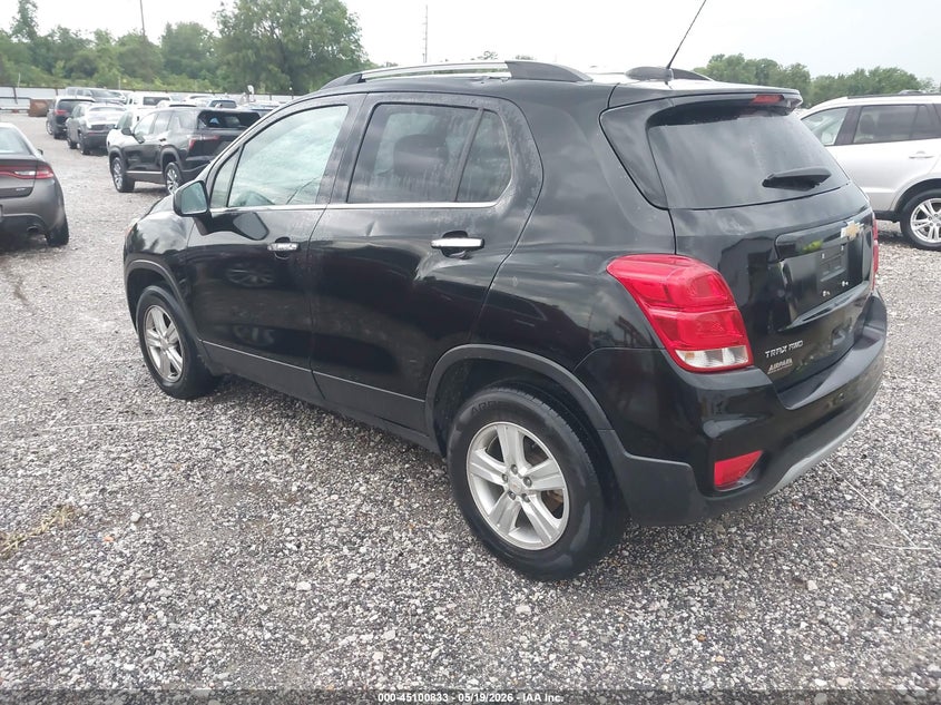 2020 Chevrolet Trax VIN KL7CJPSBXLB037273 IAAI salvage auction — HAIL, Clear (Missouri), sold $2,000 on 2026-07-13 (photo 3)