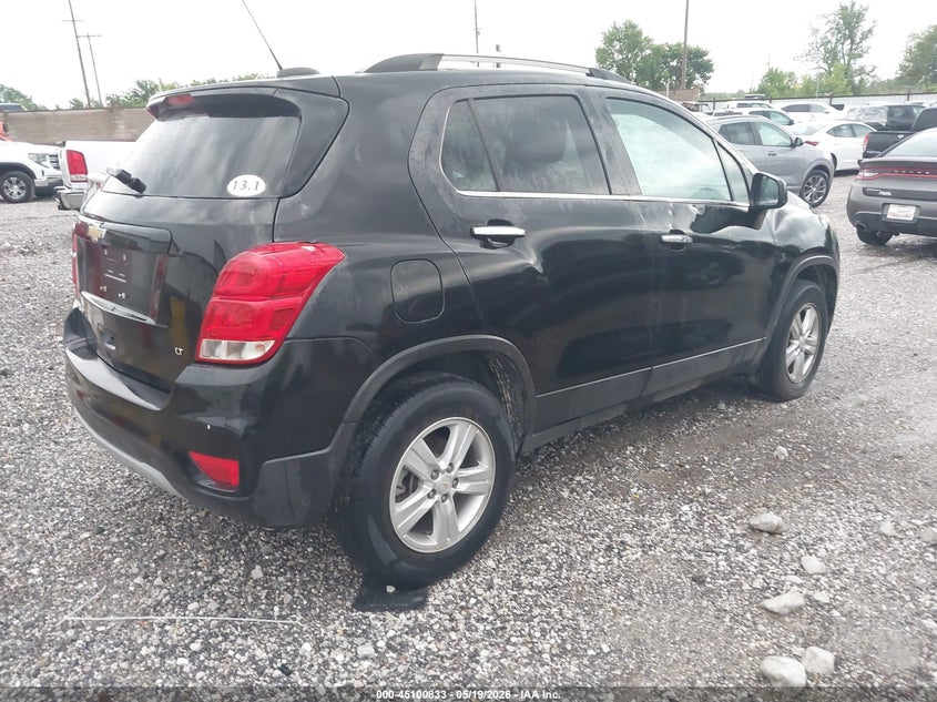 2020 Chevrolet Trax VIN KL7CJPSBXLB037273 IAAI salvage auction — HAIL, Clear (Missouri), sold $2,000 on 2026-07-13 (photo 4)