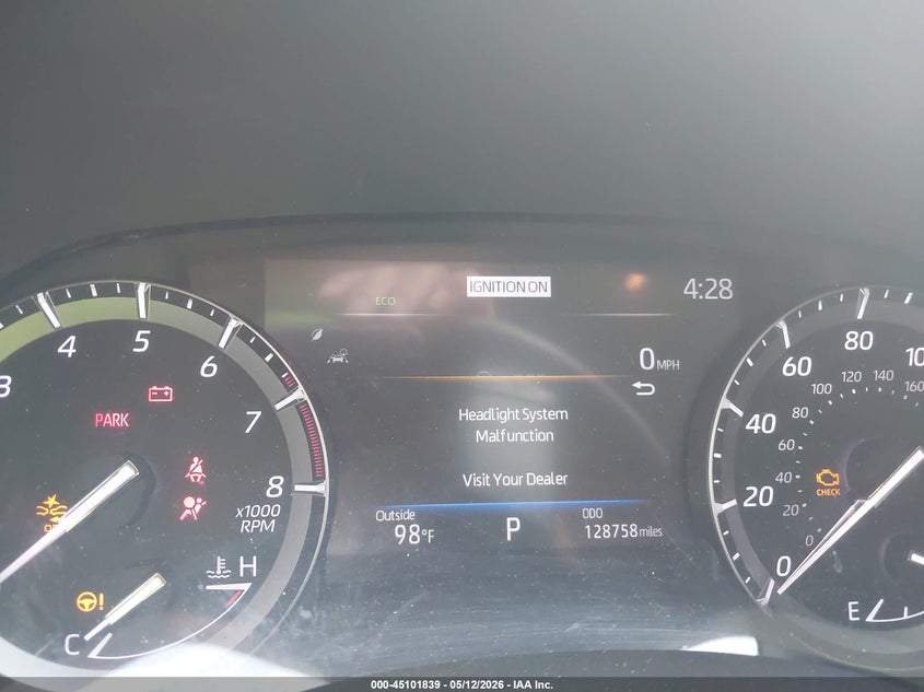 2020 Toyota Highlander VIN 5TDGZRAH2LS512938 IAAI salvage auction — FRONT END, Salvage (Texas), sold $11,050 on 2026-07-20 (photo 7)
