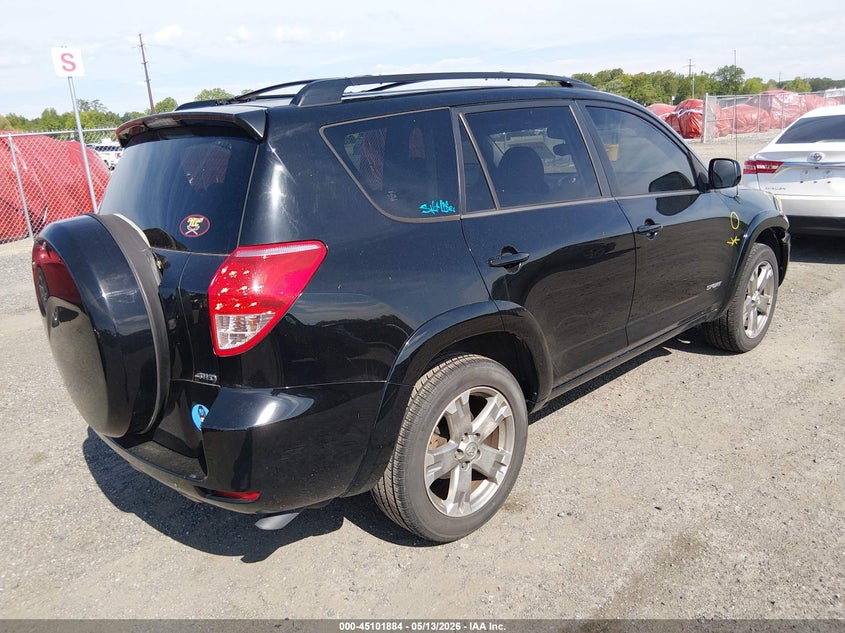 2008 Toyota Rav 4 VIN JTMBK32V086049480 IAAI salvage auction — UNKNOWN, Salvage - 75% Or Less (Maryland), sold $1,550 on 2026-07-20 (photo 4)