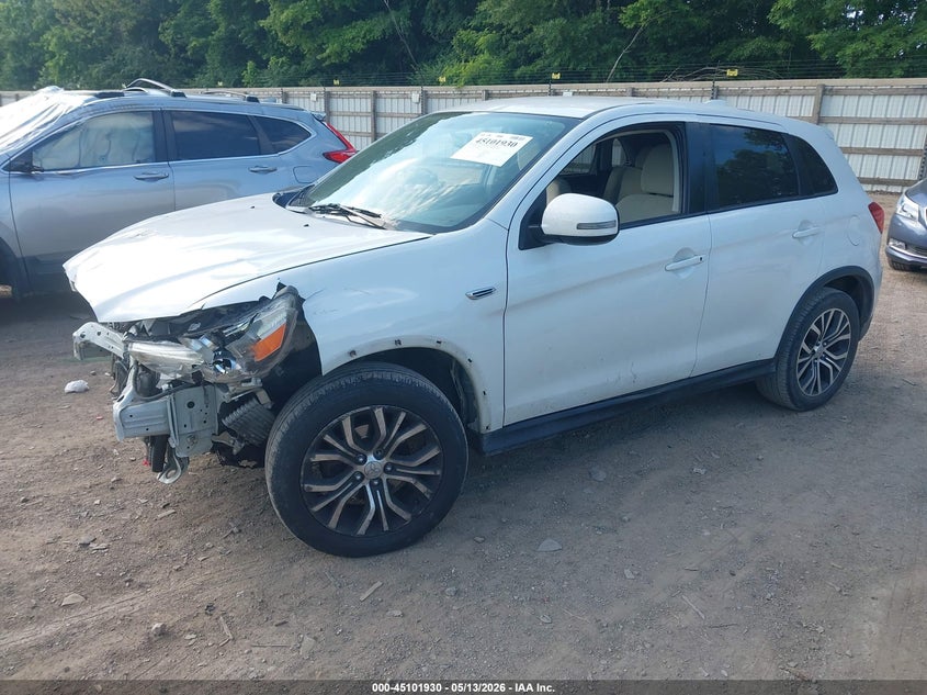 2019 Mitsubishi Outlander VIN JA4AP3AU5KU036095 IAAI salvage auction — FRONT END, Salvage Title, sold $2,500 on 2026-07-15 (photo 2)
