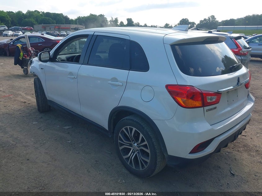 2019 Mitsubishi Outlander VIN JA4AP3AU5KU036095 IAAI salvage auction — FRONT END, Salvage Title, sold $2,500 on 2026-07-15 (photo 3)