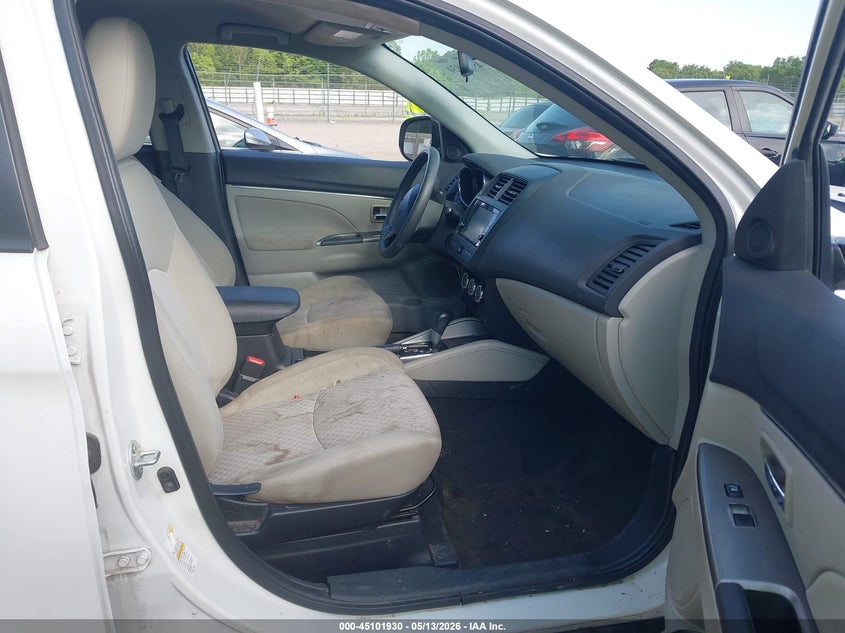 2019 Mitsubishi Outlander VIN JA4AP3AU5KU036095 IAAI salvage auction — FRONT END, Salvage Title, sold $2,500 on 2026-07-15 (photo 5)