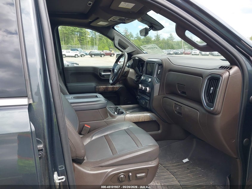 2021 Gmc SIERRA VIN 1GTU9FED0MZ277822 IAAI salvage auction — FRONT & REAR, Salvage (Massachusetts), sold $11,100 on 2026-07-23 (photo 5)