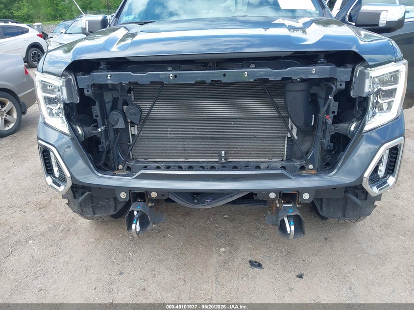 2021 Gmc SIERRA VIN 1GTU9FED0MZ277822 IAAI salvage auction — FRONT & REAR, Salvage (Massachusetts), sold $11,100 on 2026-07-23 (photo 6)