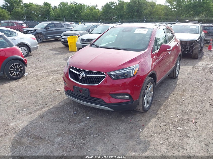 2018 Buick Encore VIN KL4CJHSB1JB642203 IAAI salvage auction — HAIL, Salvage (Iowa), sold $2,750 on 2026-07-20 (photo 2)