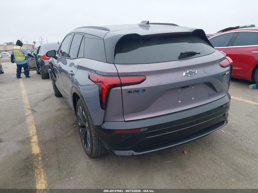 2024 Chevrolet Blazer ev VIN 3GNKDCRJ8RS227122 IAAI salvage auction — SIDE, Salvage (California), sold $12,500 on 2026-07-08 (photo 3)