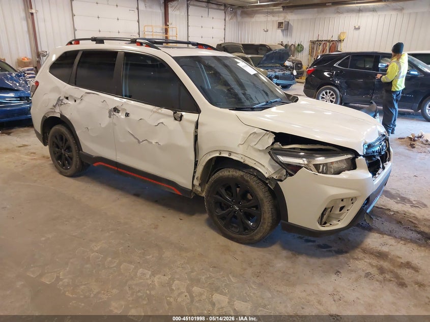2019 Subaru Forester VIN JF2SKAJC6KH422345 IAAI salvage auction — RIGHT SIDE, Clear (Michigan), sold $2,975 on 2026-07-28 (photo 1)