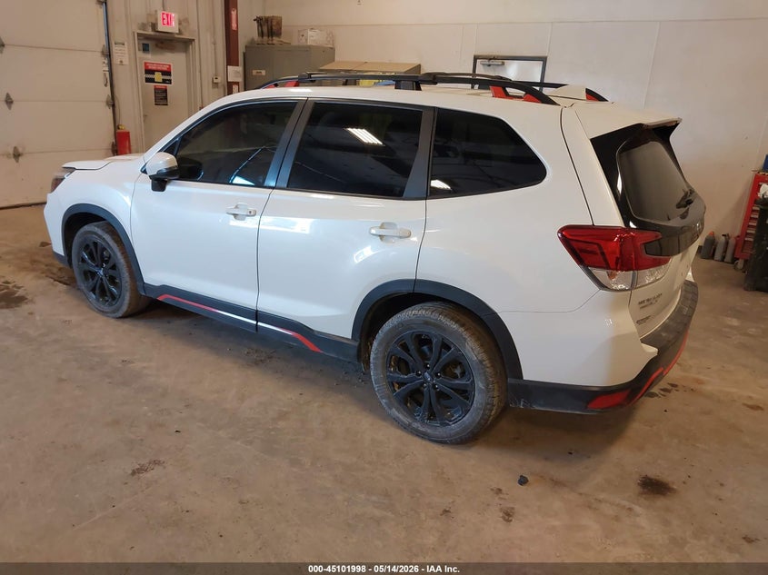 2019 Subaru Forester VIN JF2SKAJC6KH422345 IAAI salvage auction — RIGHT SIDE, Clear (Michigan), sold $2,975 on 2026-07-28 (photo 3)