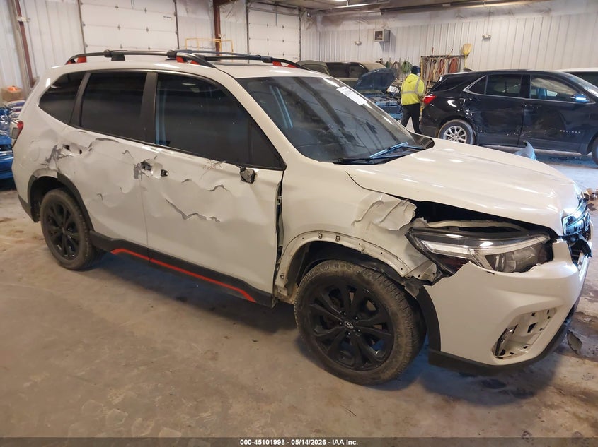 2019 Subaru Forester VIN JF2SKAJC6KH422345 IAAI salvage auction — RIGHT SIDE, Clear (Michigan), sold $2,975 on 2026-07-28 (photo 6)