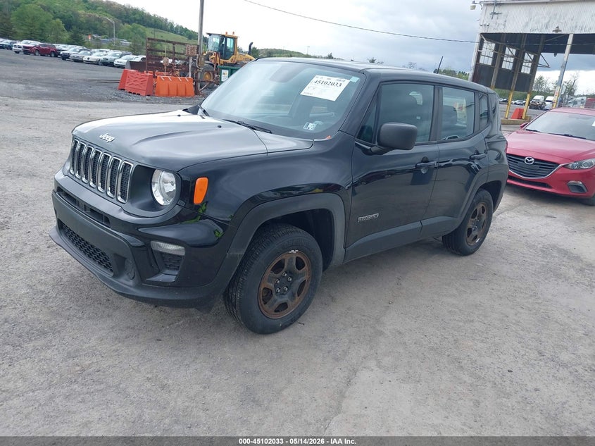 2019 Jeep Renegade VIN ZACNJBAB9KPJ75727 IAAI salvage auction — SIDE, Salvage (Pennsylvania), sold $750 on 2026-07-22 (photo 2)