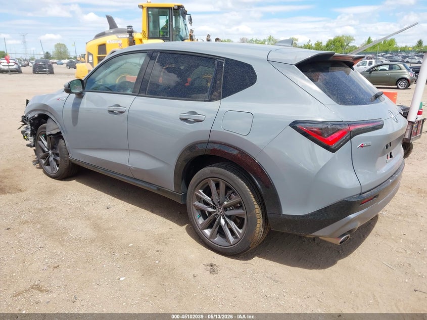 2025 Acura Adx VIN 3HDSA2H5XSM700513 IAAI salvage auction — FRONT END, Salvage (Illinois), sold $4,000 on 2026-07-09 (photo 3)