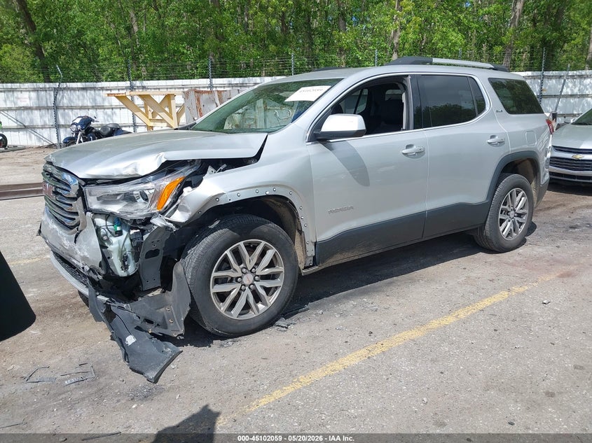 2017 Gmc Acadia VIN 1GKKNLLA8HZ147940 IAAI salvage auction — FRONT END, Clear (Michigan), sold $1,450 on 2026-07-20 (photo 2)