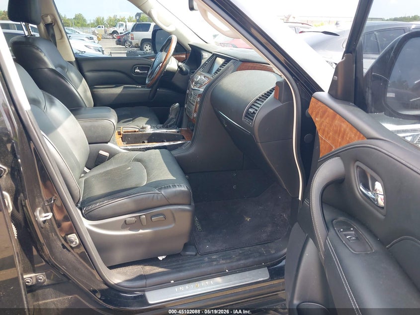 2019 Infiniti Qx80 VIN JN8AZ2NE7K9226243 IAAI salvage auction — HAIL, Salvage (Ohio), sold $7,250 on 2026-07-07 (photo 5)