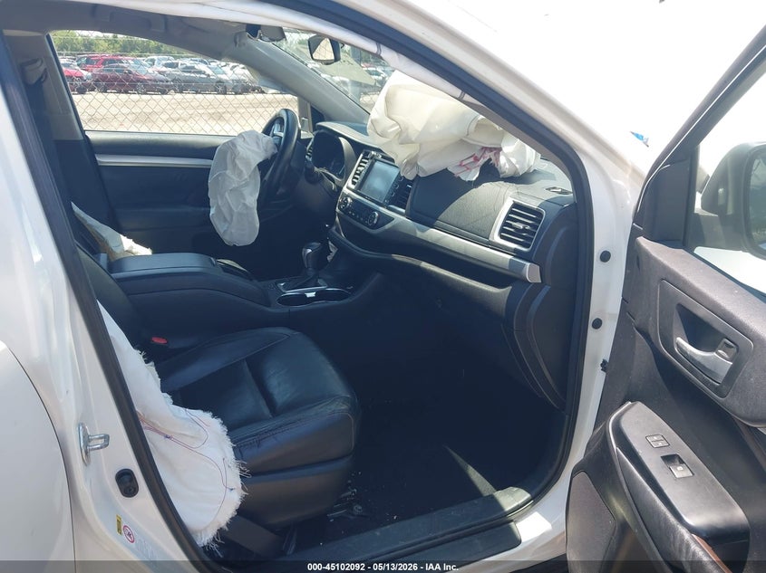 2015 Toyota Highlander VIN 5TDKKRFH0FS058698 IAAI salvage auction — FRONT END, Salvage (Louisiana), sold $5,650 on 2026-07-20 (photo 5)