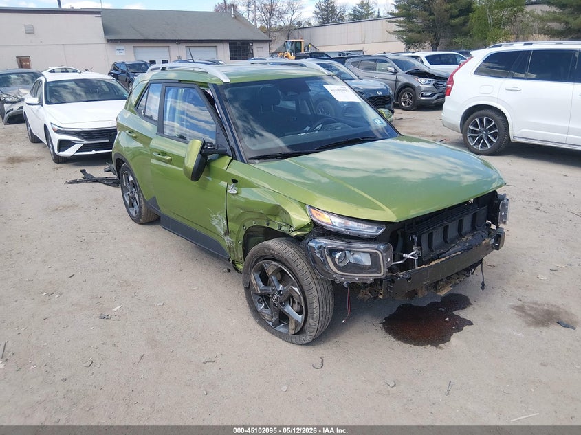 2023 Hyundai Venue VIN KMHRC8A38PU266712 IAAI salvage auction — FRONT END, Salvage Title, sold $1,950 on 2026-07-29 (photo 1)