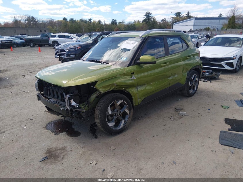2023 Hyundai Venue VIN KMHRC8A38PU266712 IAAI salvage auction — FRONT END, Salvage Title, sold $1,950 on 2026-07-29 (photo 2)