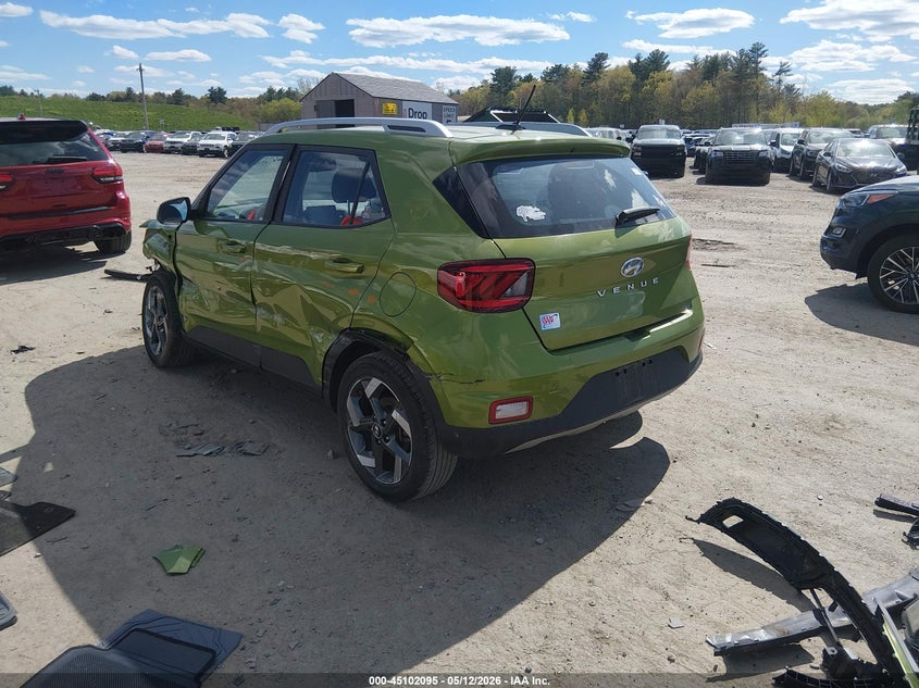 2023 Hyundai Venue VIN KMHRC8A38PU266712 IAAI salvage auction — FRONT END, Salvage Title, sold $1,950 on 2026-07-29 (photo 3)