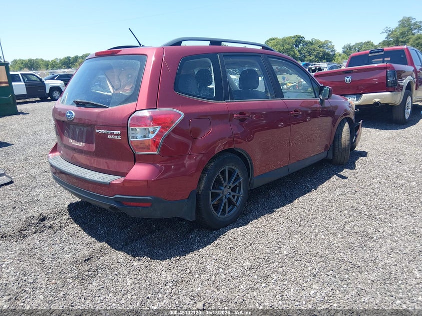 2015 Subaru Forester VIN JF2SJABC9FH420399 IAAI salvage auction — FRONT END, Salvage (South Carolina), sold $25 on 2026-07-21 (photo 4)