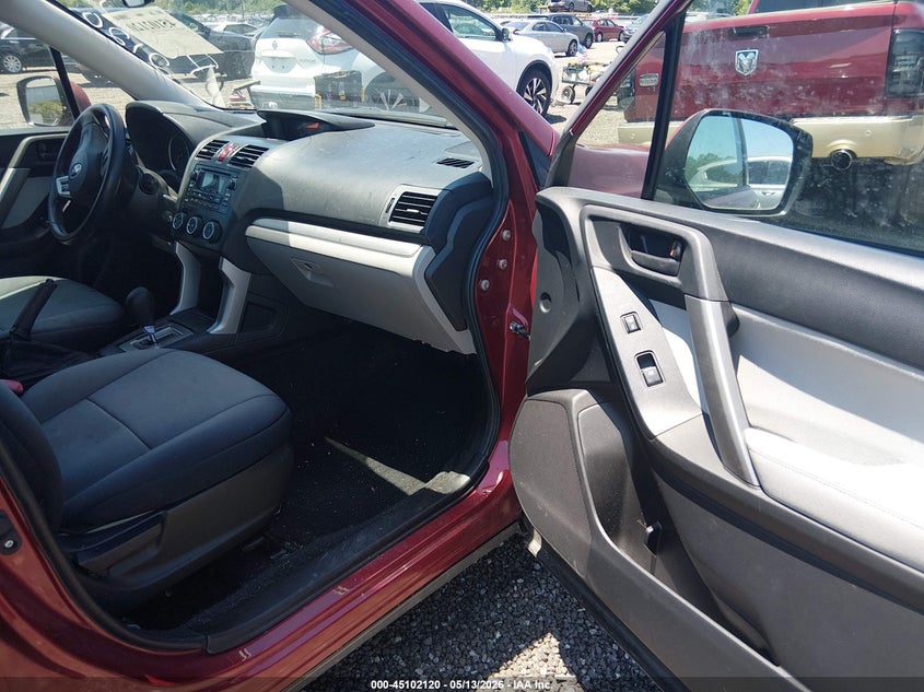 2015 Subaru Forester VIN JF2SJABC9FH420399 IAAI salvage auction — FRONT END, Salvage (South Carolina), sold $25 on 2026-07-21 (photo 5)