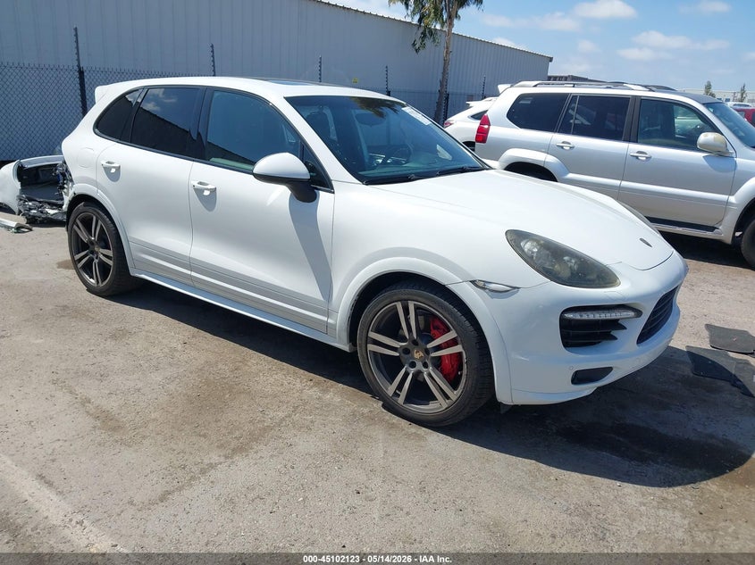 2013 Porsche Cayenne VIN WP1AD2A28DLA75407 IAAI salvage auction — LEFT SIDE, Salvage (California), sold $8,200 on 2026-07-20 (photo 1)