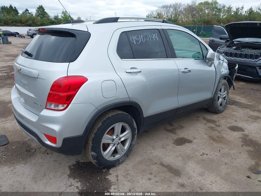 2019 Chevrolet Trax VIN KL7CJLSB7KB751286 IAAI salvage auction — FRONT END, Salvage (Indiana), sold $1,600 on 2026-07-21 (photo 4)