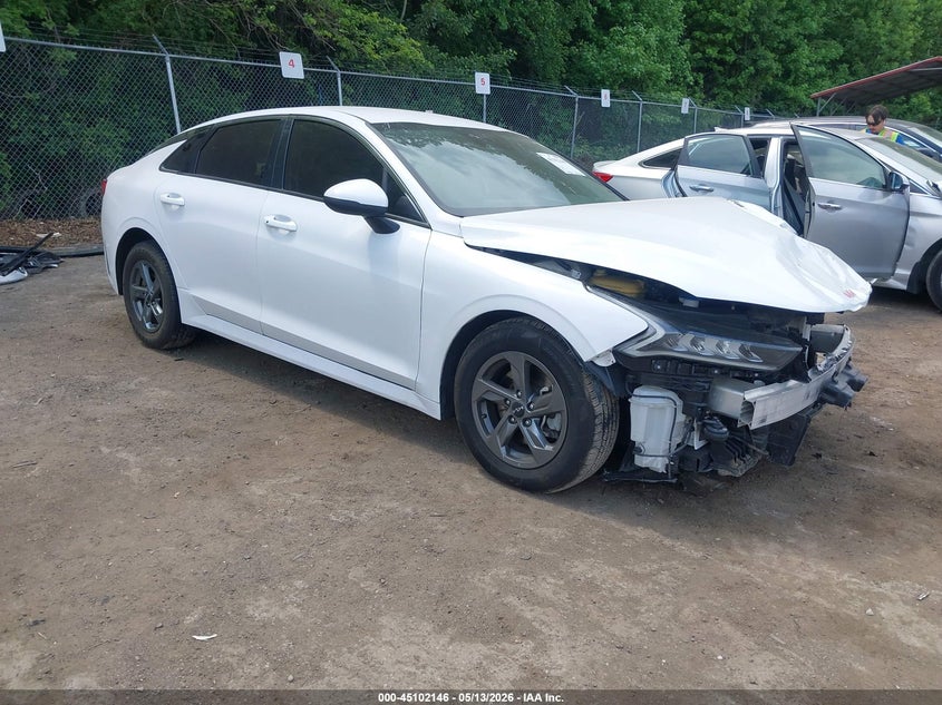 2022 Kia K5 VIN 5XXG14J24NG148290 IAAI salvage auction — FRONT END, Salvage - Greater Than 75% (Maryland), sold $2,550 on 2026-07-10 (photo 1)