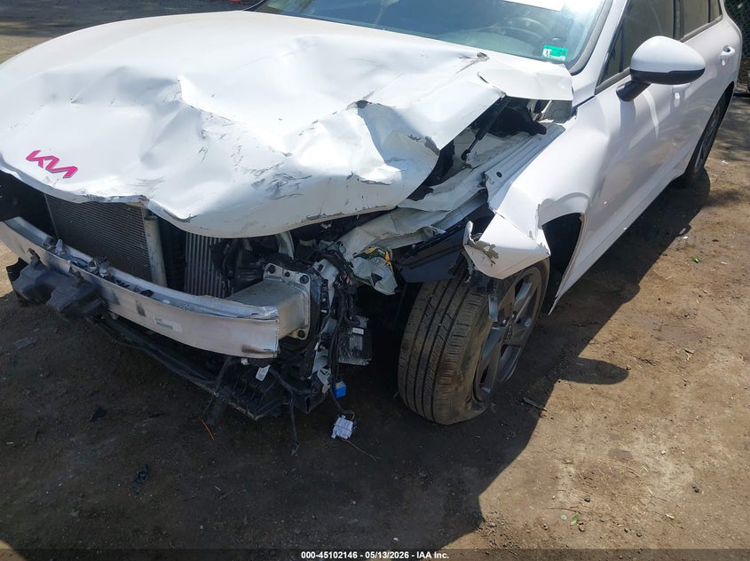 2022 Kia K5 VIN 5XXG14J24NG148290 IAAI salvage auction — FRONT END, Salvage - Greater Than 75% (Maryland), sold $2,550 on 2026-07-10 (photo 6)