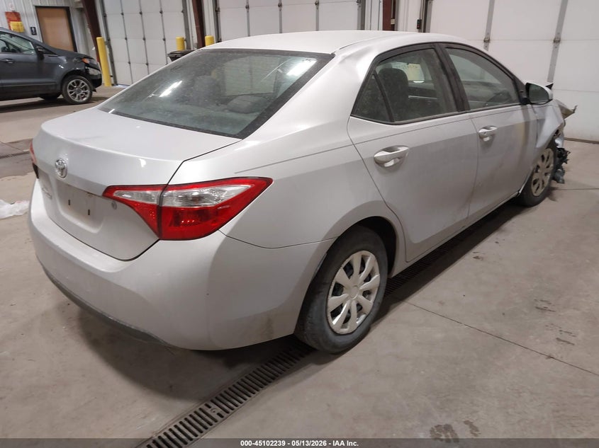 2016 Toyota Corolla VIN 5YFBURHE6GP455579 IAAI salvage auction — RIGHT FRONT, Salvage (North Dakota), sold $2,450 on 2026-07-09 (photo 4)