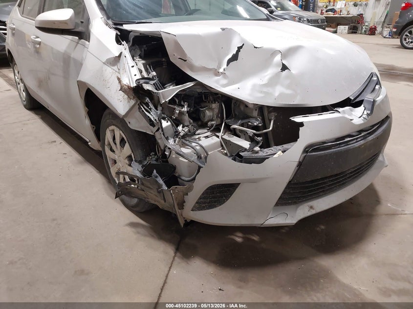 2016 Toyota Corolla VIN 5YFBURHE6GP455579 IAAI salvage auction — RIGHT FRONT, Salvage (North Dakota), sold $2,450 on 2026-07-09 (photo 6)