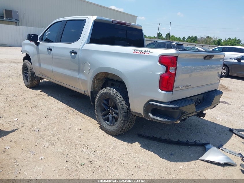 2020 Chevrolet Silverado VIN 1GCPYFED3LZ374883 IAAI salvage auction — FRONT END, Original (Texas), sold $12,500 on 2026-07-30 (photo 3)
