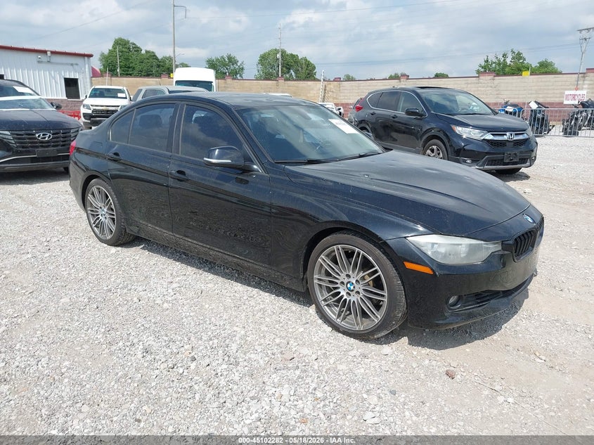 2013 BMW 3er VIN WBA3C1C58DF438153 IAAI salvage auction — HAIL, Clear (Missouri), sold $1,300 on 2026-08-03 (photo 1)